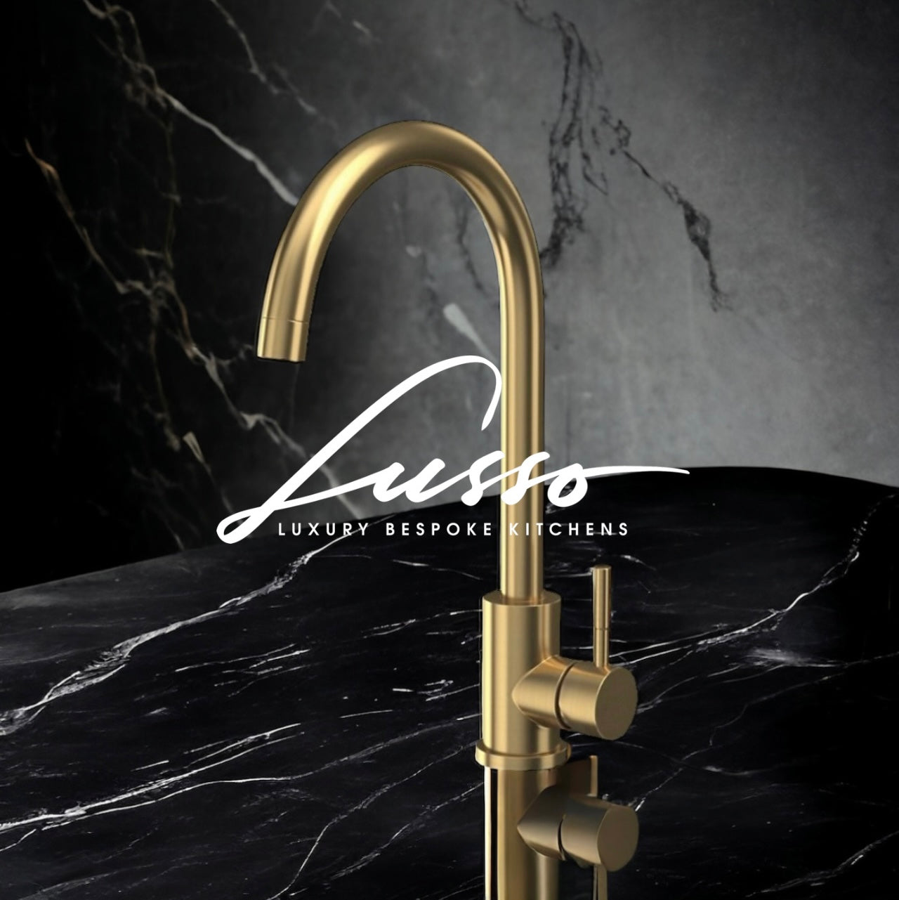 Gold Classic Kitchen Mixer Tap