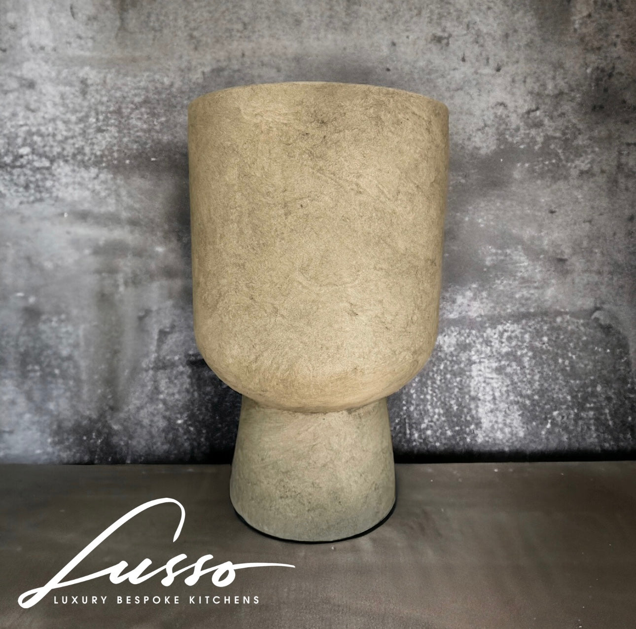 Stone Grey / Olive Tone Fireclay Planter